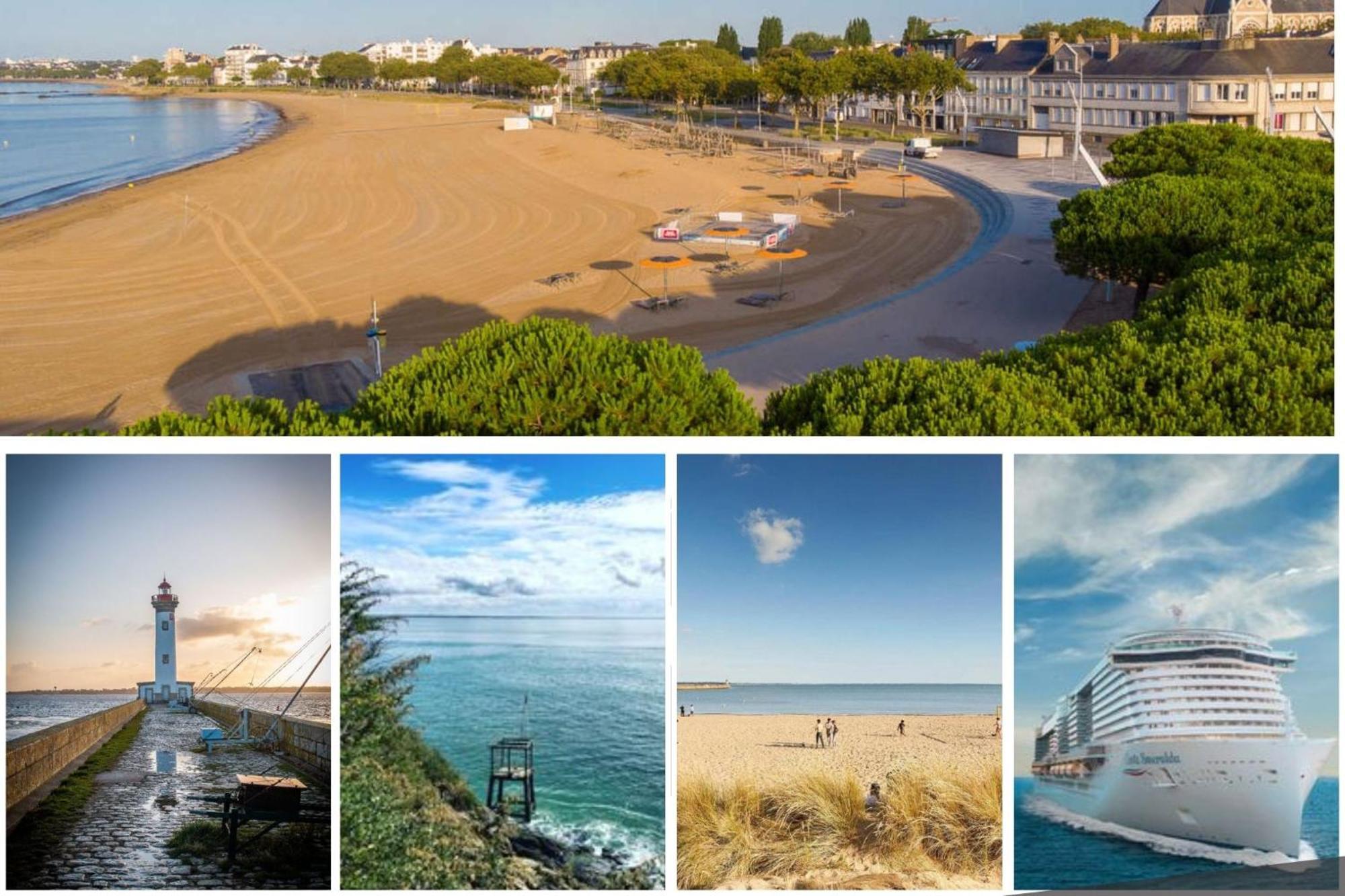 La Deferlante - Hyper Centre - Parking Prive - 300 M Plage Saint-Nazaire  Extérieur photo