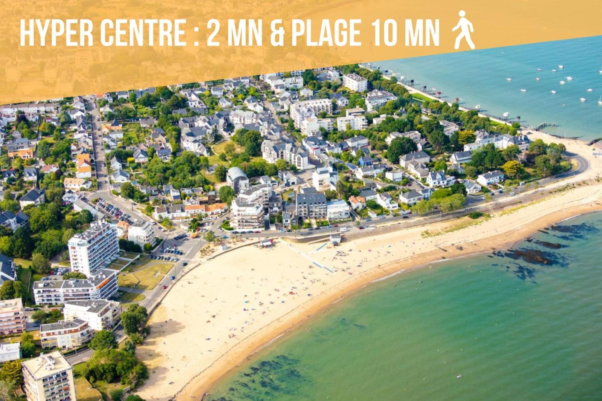 La Deferlante - Hyper Centre - Parking Prive - 300 M Plage Saint-Nazaire  Extérieur photo